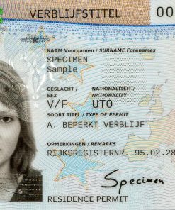 Buy Belgium Permanent Residence Card