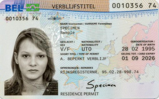 Buy Belgium Permanent Residence Card