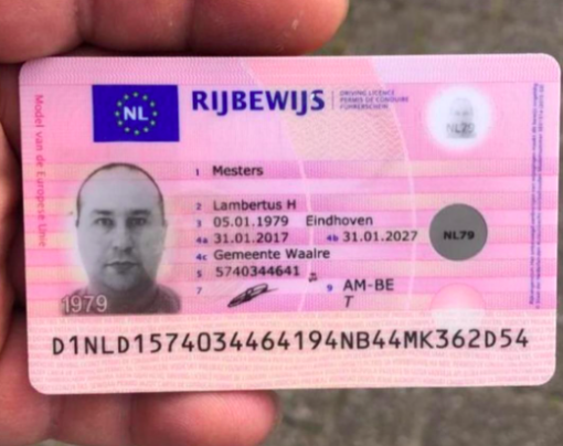 Netherlands driver's licence