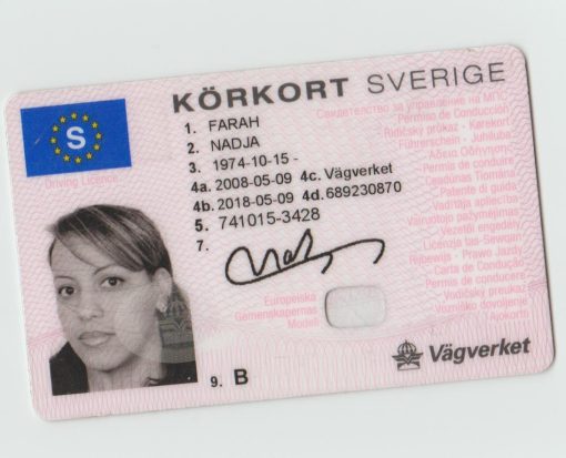 Swedish driver's license