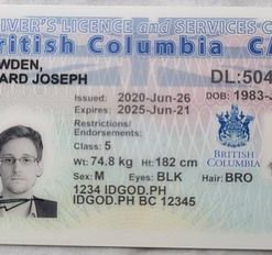 Canada ID card