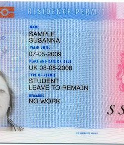 Buy fake UK permanent resident card